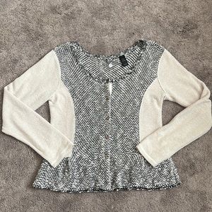 BKE Boutique • Peplum Sweater